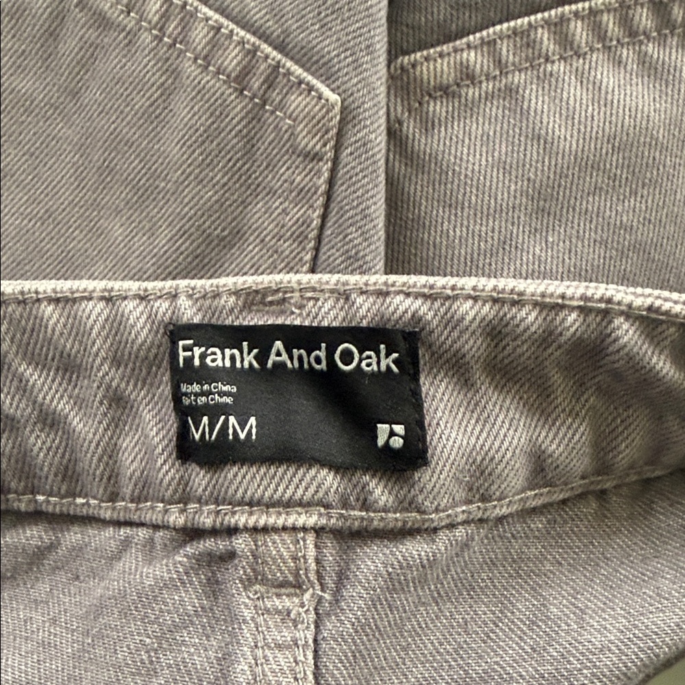 Frank & Oak A-Line Denim Skirt in Faded Mauve - Women's - Picture 5 of 5